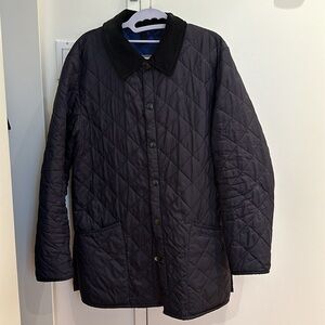 Barbour Navy Quilted Jacket (Medium)